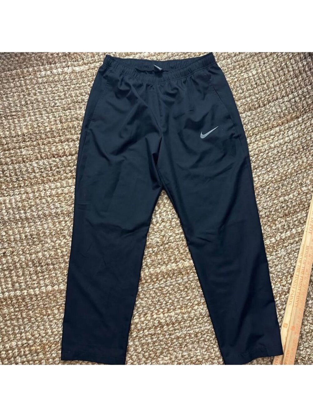 Nike Dri-FIT Team Track Pants Mens XL Black Woven Athletic Training 800201-010